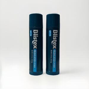 2 Pack Blistex Medicated Lip Balm SPF 15 Protectant Sunscreen New